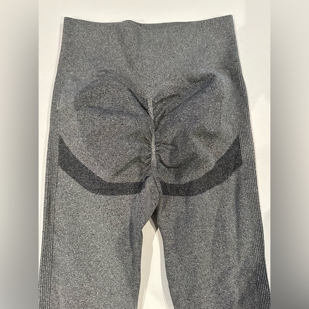 SET OF 2! Dark Grey and Green Workout Leggings. Never worn!